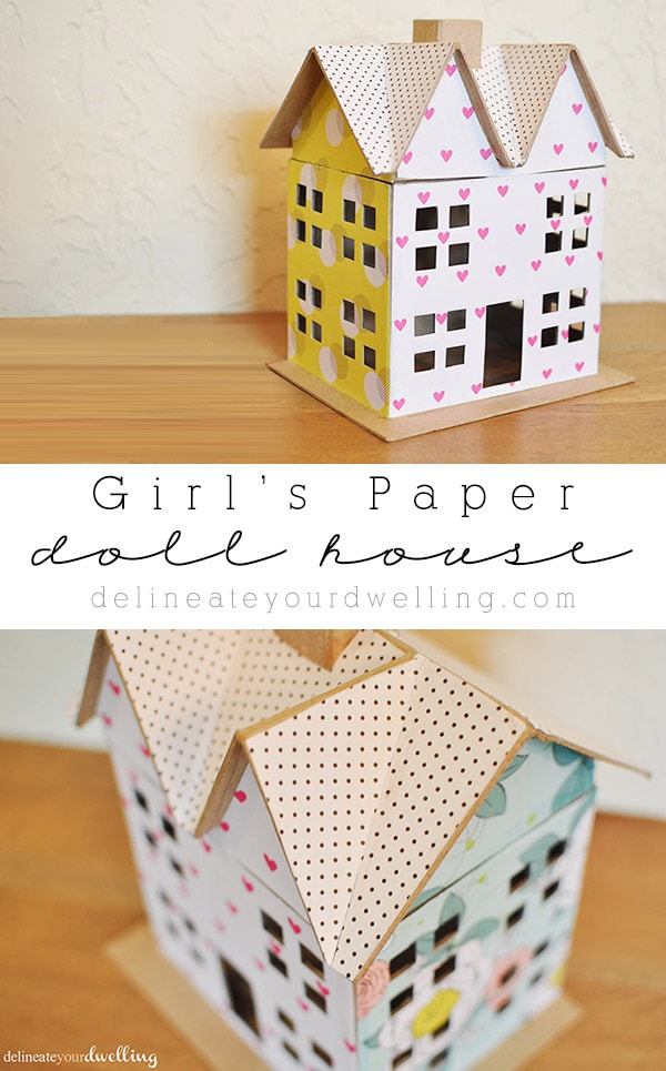 Girl Scrapbook paper House, Delineateyourdwelling.com