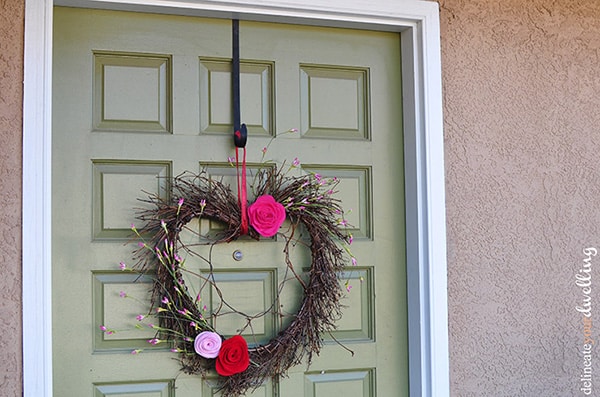 Valentines Day wreath 3