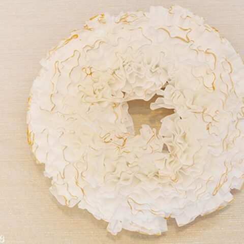 1 Coffee Filter Wreath