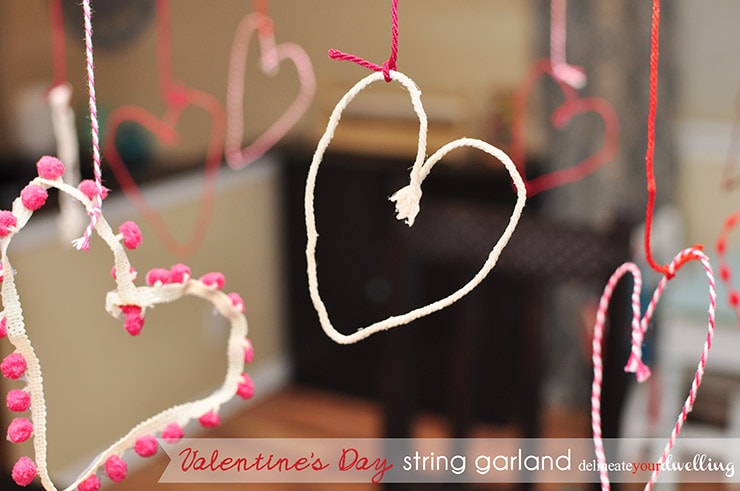 Valentine’s Day String Garland