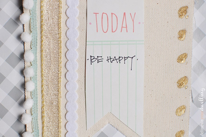 Today Be Happy Banner - Delineate Your Dwelling