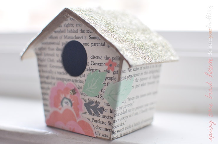 Spring Time Bird House . Delineate Your Dwelling