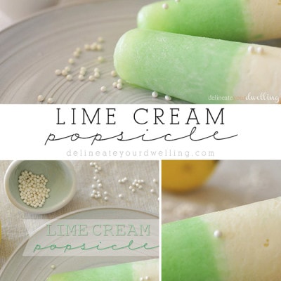 Lime Cream Popsicle, delineateyourdwelling.com