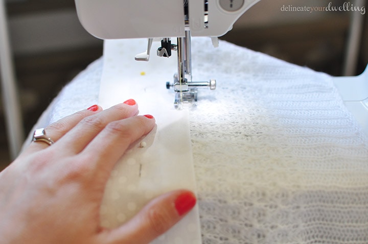 Pom Pom Throw Blanket, Delineate Your Dwelling #blanket #pompoms sewing