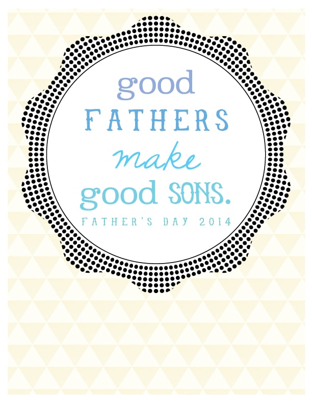 Free Father's Day Printable, Delineate Your Dwelling #fathersday #printable