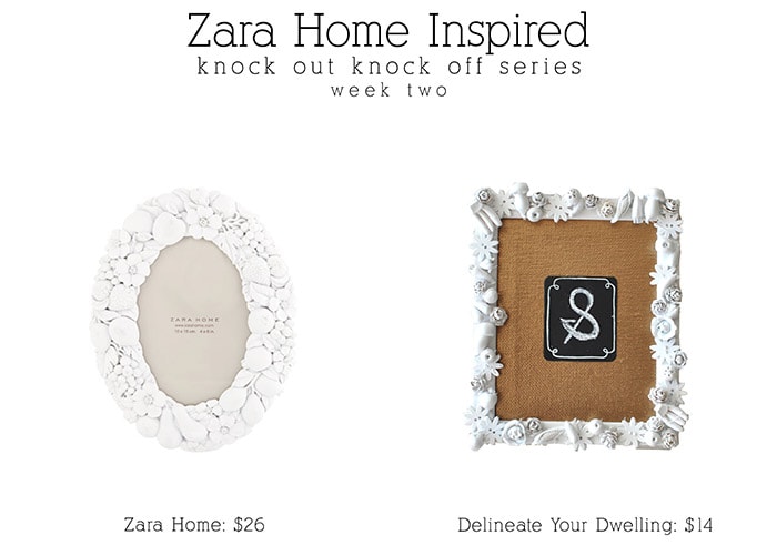 Zara Home Picture Frame : Knock Off Series, Delineate Your Dwelling #ZaraHome #pictureframe #white
