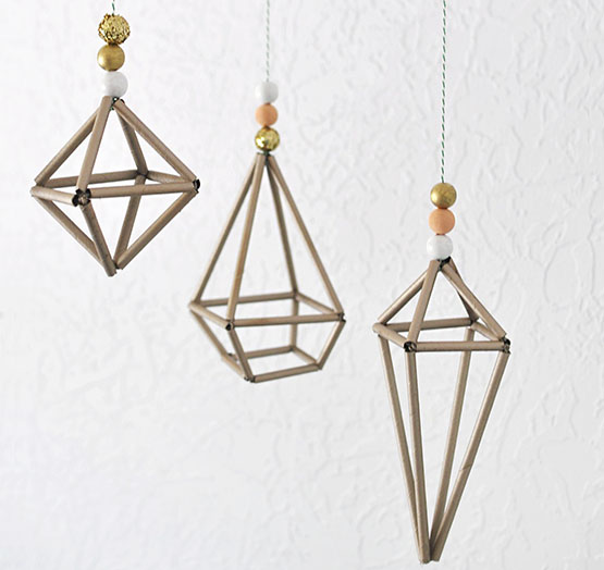 DIY Hanging Prisma Wall Decor