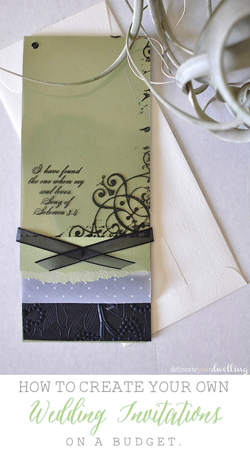 DIY Wedding Invitations