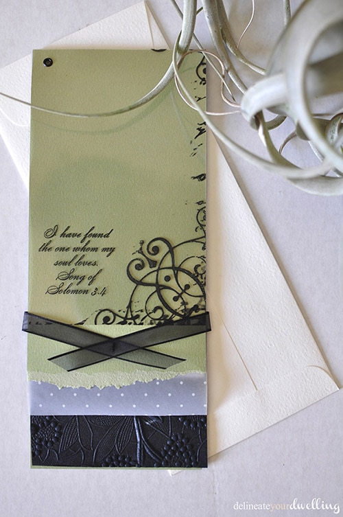 DIY Wedding Invites