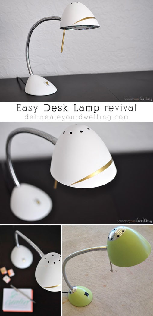 See how to completely transform your outdated lamps. It is a Desk Lamp revival, so impressive you’ll want to update all of your old and worn out lamps! Delineate your dwelling #updatedlamp