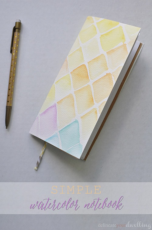 Simple Watercolor Notebook