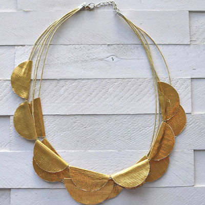 2 Gold Necklace, Delineate Your Dwelling