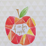 Apple Watercolor