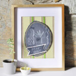 1-Stay Sharp succulent art
