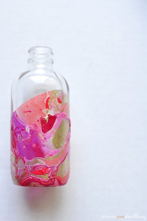 DIY Marble Room Diffuser, Delineate Your Dwelling #nailpolish