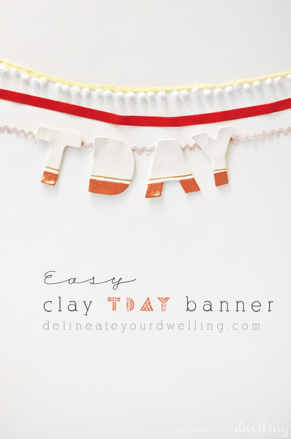 DIY Air Dry Clay TDAY banner