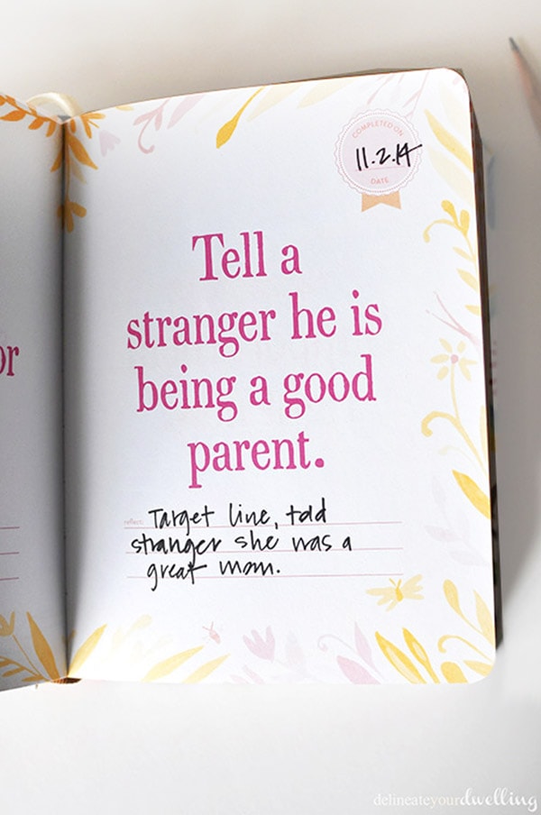 Tell a stranger they are a good parent