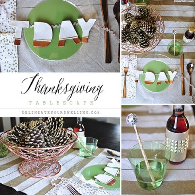 Thanksgiving Tablescape-2, Delineate Your Dwelling