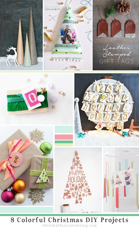 8 Colorful Christmas DIY Projects