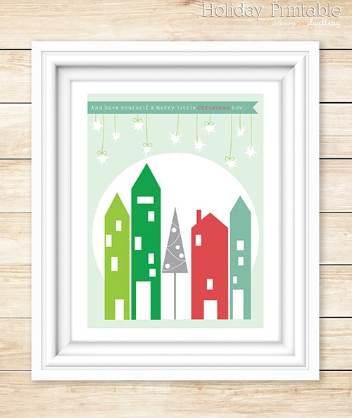 Merry Little Christmas Printable