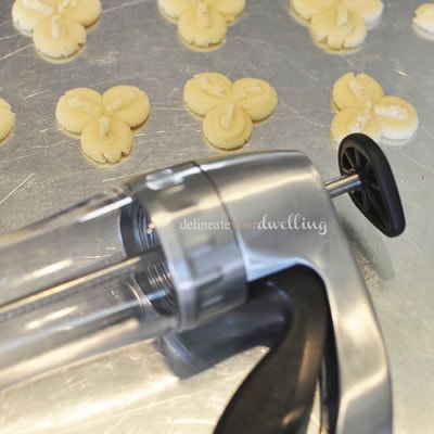 Spritz Cookies Christmas Press