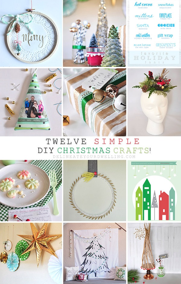 Simple DIY Christmas Craft ideas