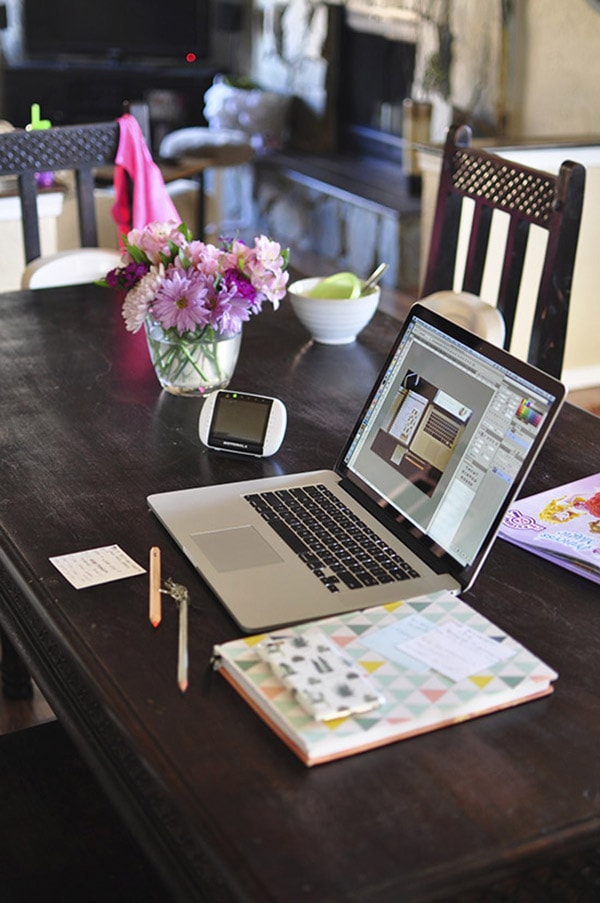 The real mess behind a Craft Blogging Mom! Delineate Your Dwelling 