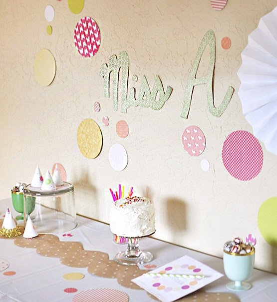 Sprinkle Themed Birthday Party