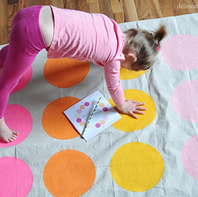 Sprinkle Party twister game, Delineateyourdwelling.com