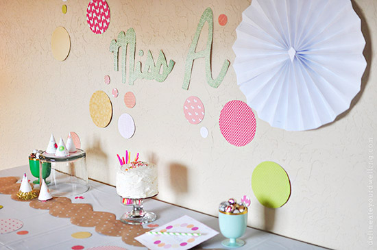 Sprinkle themed Party decor