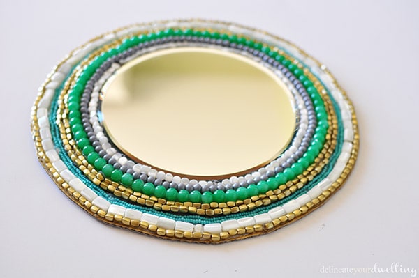 Beaded Mirror