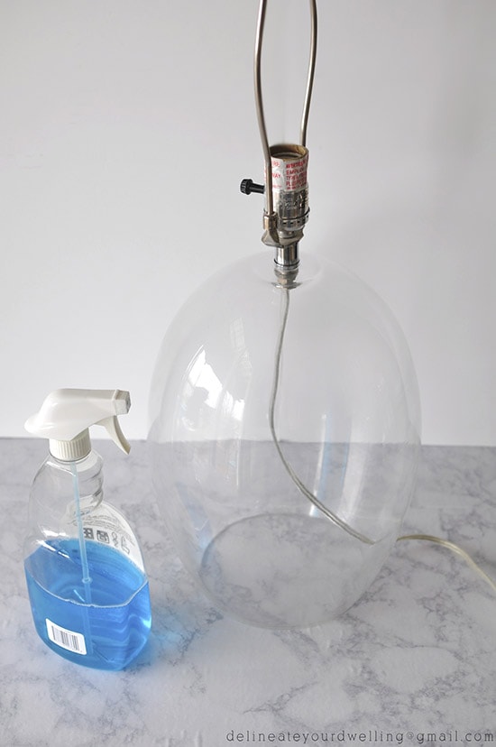 Clean Glass Lamp