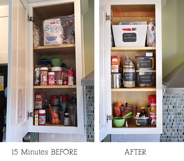 Kitchen Cabinet BEFORE-AFTER