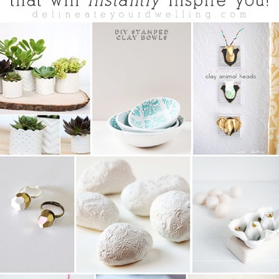 15 Amazing Air-Dry Clay Ideas To Get Started - Craftbuds