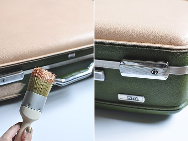 How to create Easy Painted Luggage