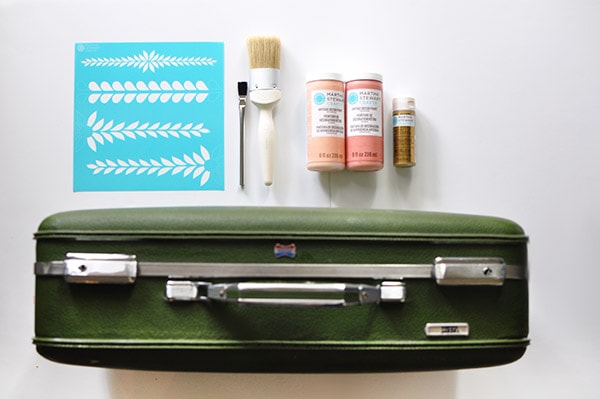 Easy Painted Luggage supplies
