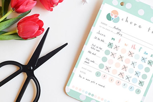 Printable Chore Chart 
