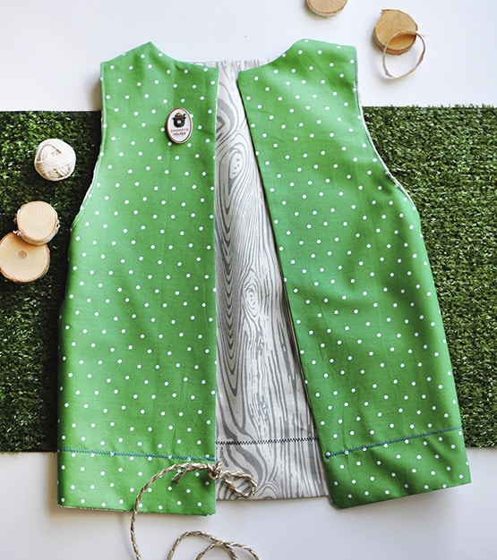 How to sew a Dress-up Camping Vest