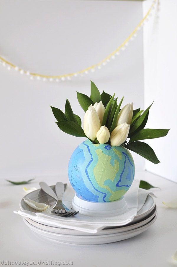 DIY Flower Vase Globe