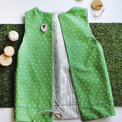 Dress-up Camping Vest, Delineateyourdwelling.com