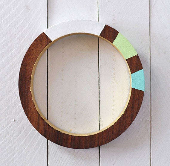 Easy Painted Wooden Bracelet