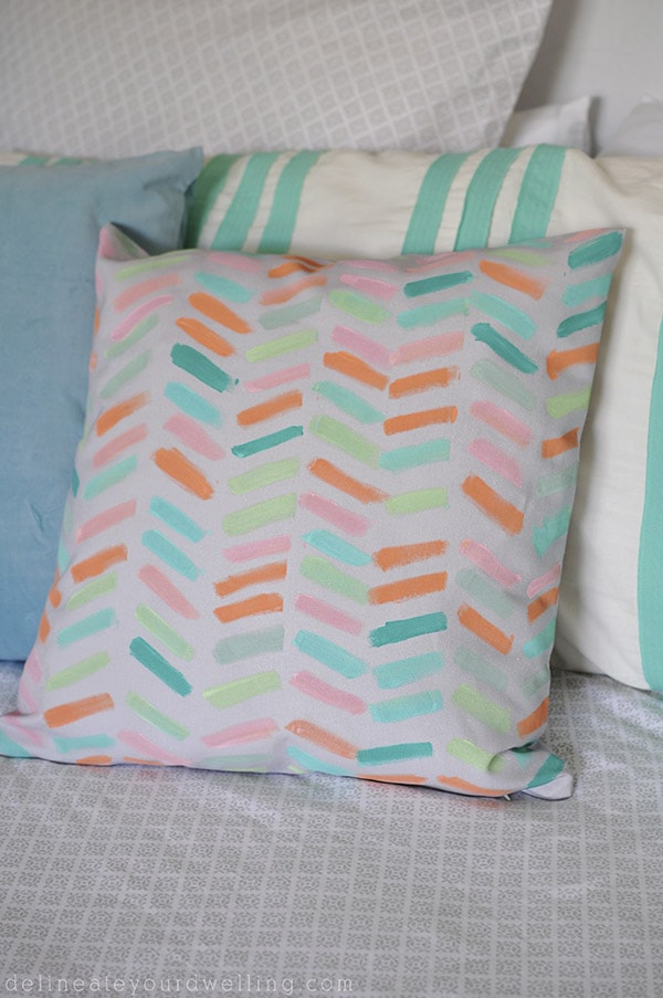 DIY Pillow Cover, Delineateyourdwelling.com