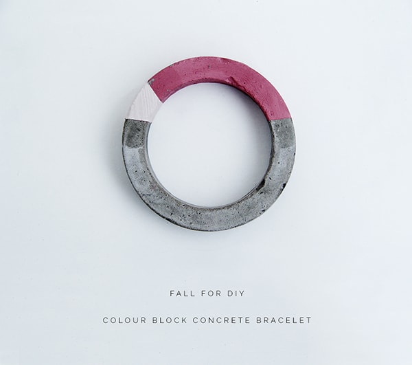 Fall-For-DIY-Concrete-bracelet, Feature Friday
