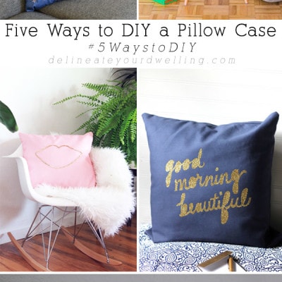 5 DIY Pillows