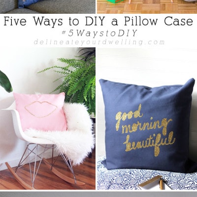 5 DIY Pillows