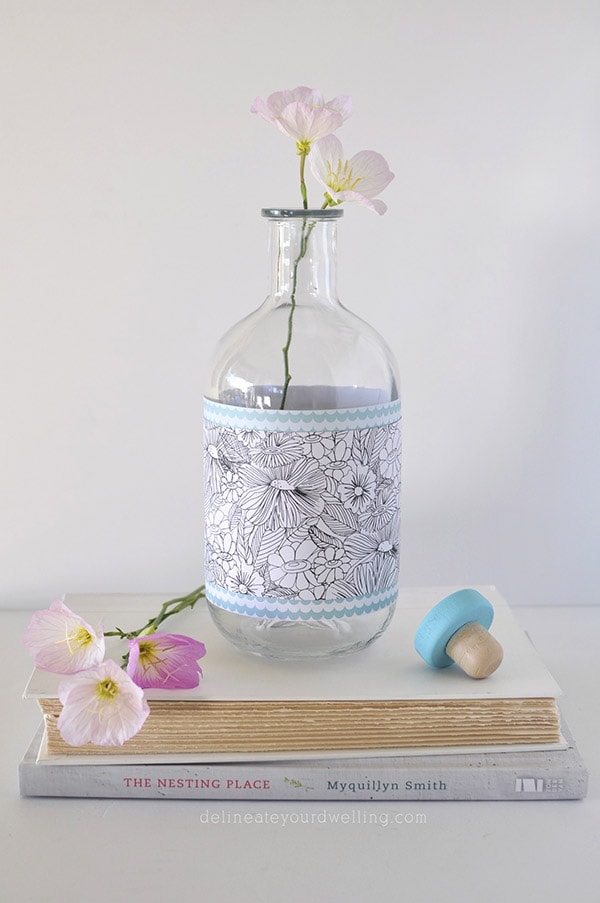 Glass Vase flowers