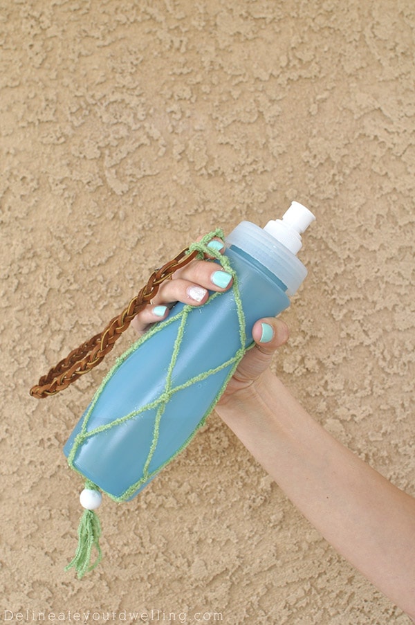 Macrame Brita Water Bottle holder
