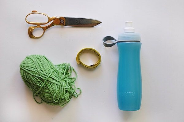 Macrame Water Bottle supplies