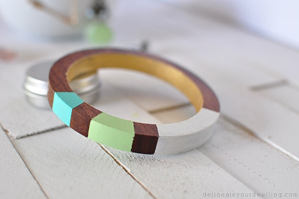 Colorful Wooden Bracelet 