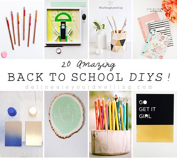 1 20 Amazing Back to School DIYs